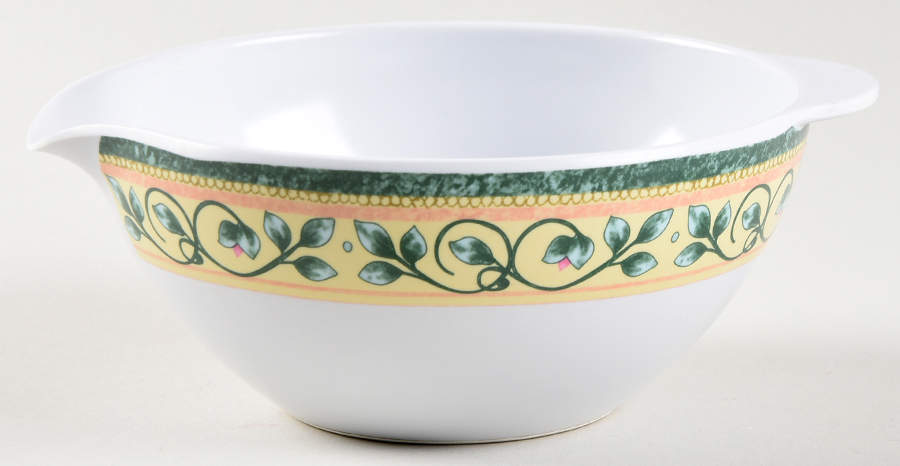 French Quarter (Stoneware) 5 1/2" Melamine Nesting Mixing Bowl by Pfaltzgraff-1