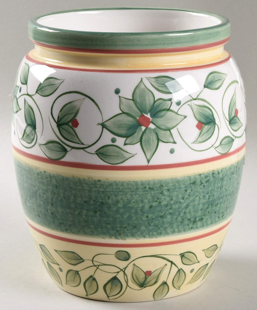 French Quarter (Stoneware) Medium Canister No Lid by Pfaltzgraff-1