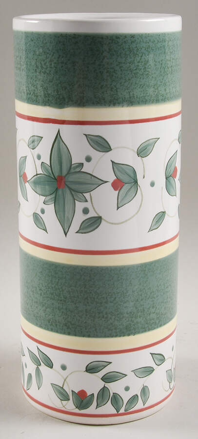 French Quarter (Stoneware) Large Cylinder Canister No Wood Lid by Pfaltzgraff-1