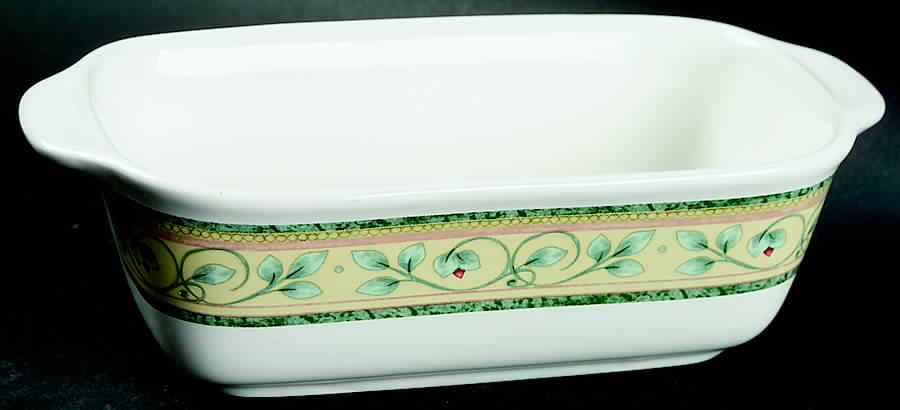 French Quarter (Stoneware) Mini Loaf Pan by Pfaltzgraff-1