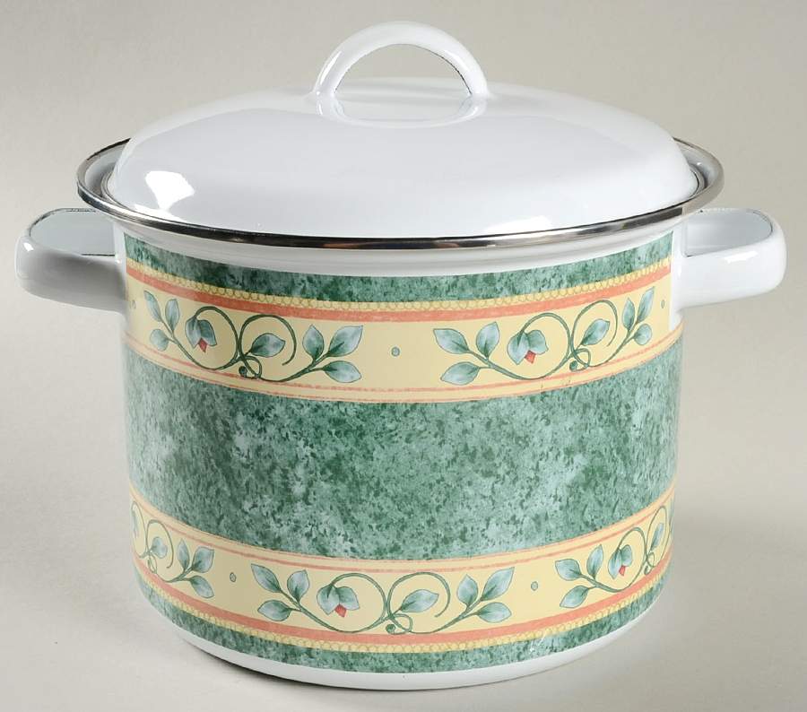 French Quarter (Stoneware) 3 Quart Metal Stew Pot by Pfaltzgraff-1