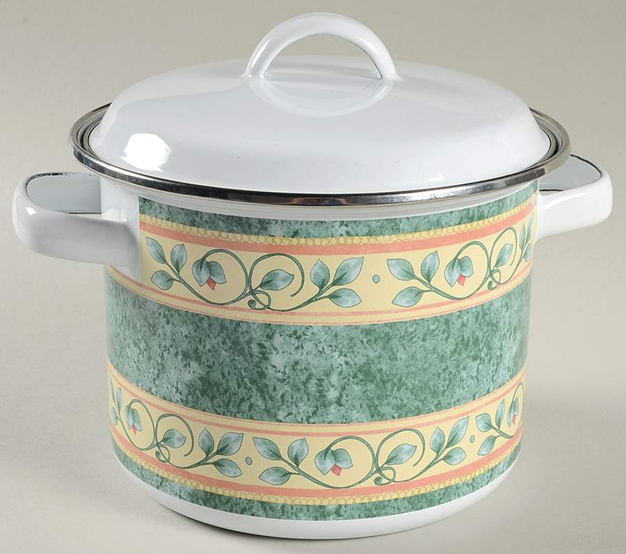 French Quarter (Stoneware) 2.5 Quart Metal Stew Pot by Pfaltzgraff-1