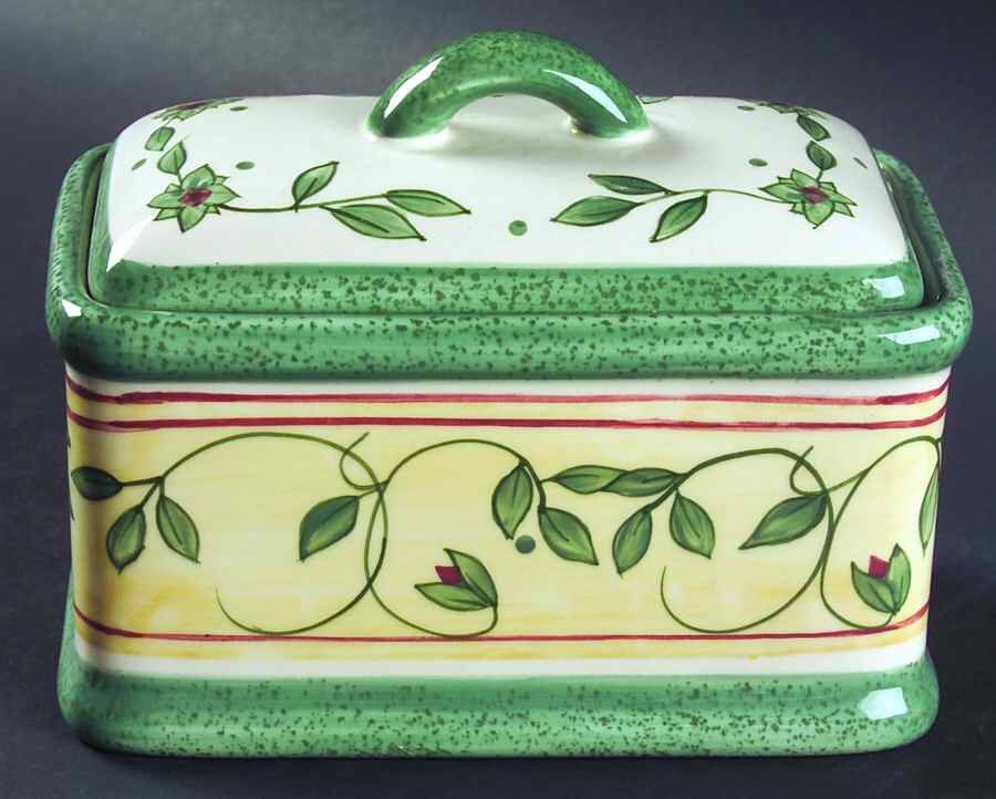 French Quarter (Stoneware) Kitchen Keeper & Lid by Pfaltzgraff-1
