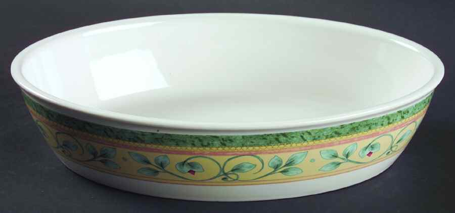 French Quarter (Stoneware) 10" Oval Baker by Pfaltzgraff-1