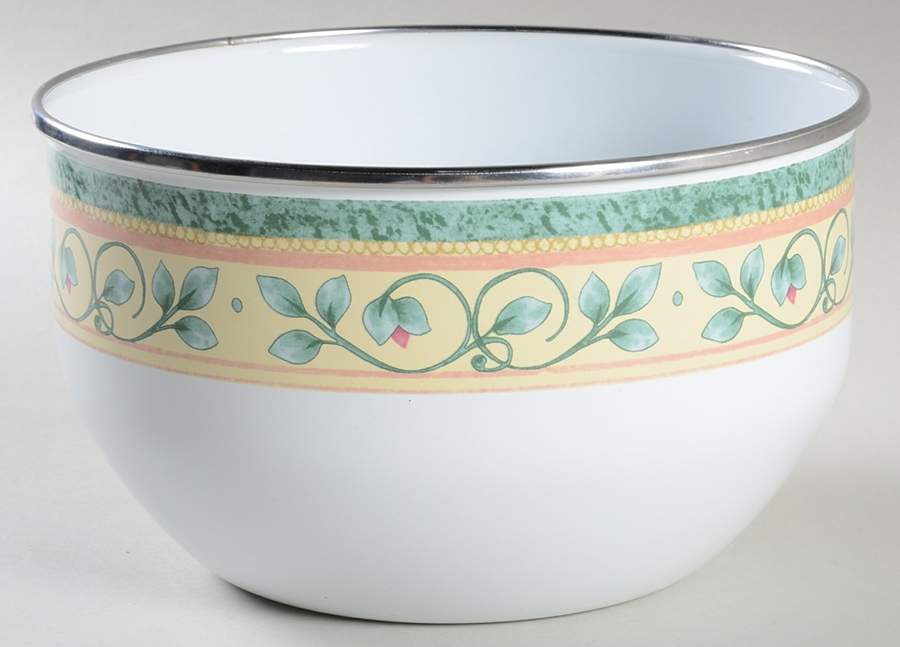 French Quarter (Stoneware) 7 1/4" Metal Bowl by Pfaltzgraff-1