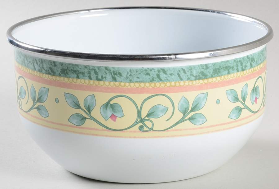French Quarter (Stoneware) 5 3/4" Metal Bowl by Pfaltzgraff-1