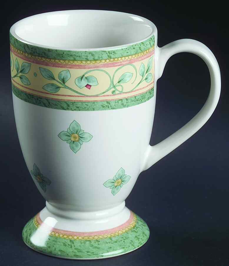 French Quarter (Stoneware) Pedestal Mug by Pfaltzgraff-1