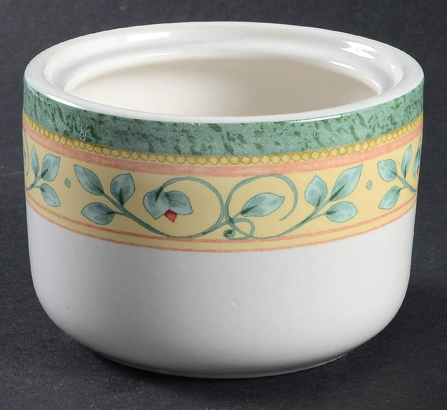 French Quarter (Stoneware) Sugar Bowl No Lid by Pfaltzgraff-1