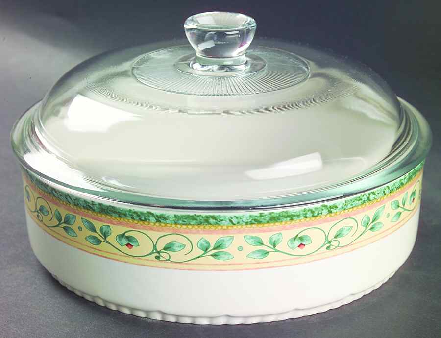 French Quarter (Stoneware) 1.5 Quart Round Covered Baker by Pfaltzgraff-1