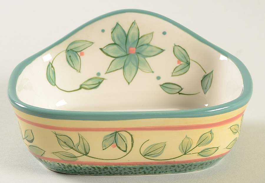 French Quarter (Stoneware) Soap Dish by Pfaltzgraff-1