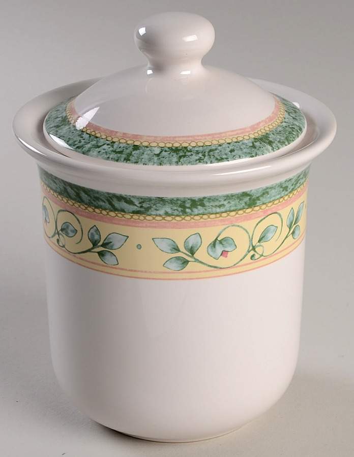 French Quarter (Stoneware) Medium Canister & Lid by Pfaltzgraff-1