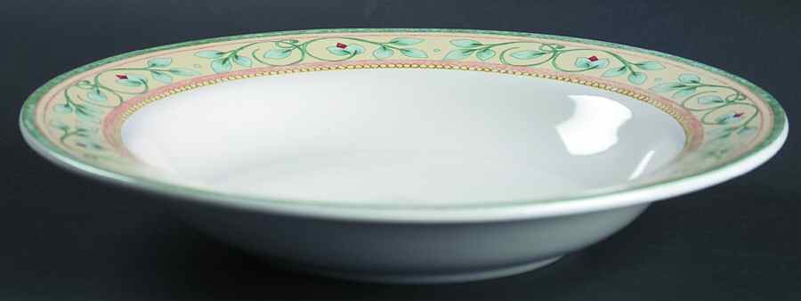 French Quarter (Stoneware) Large Rim Soup Bowl by Pfaltzgraff-1