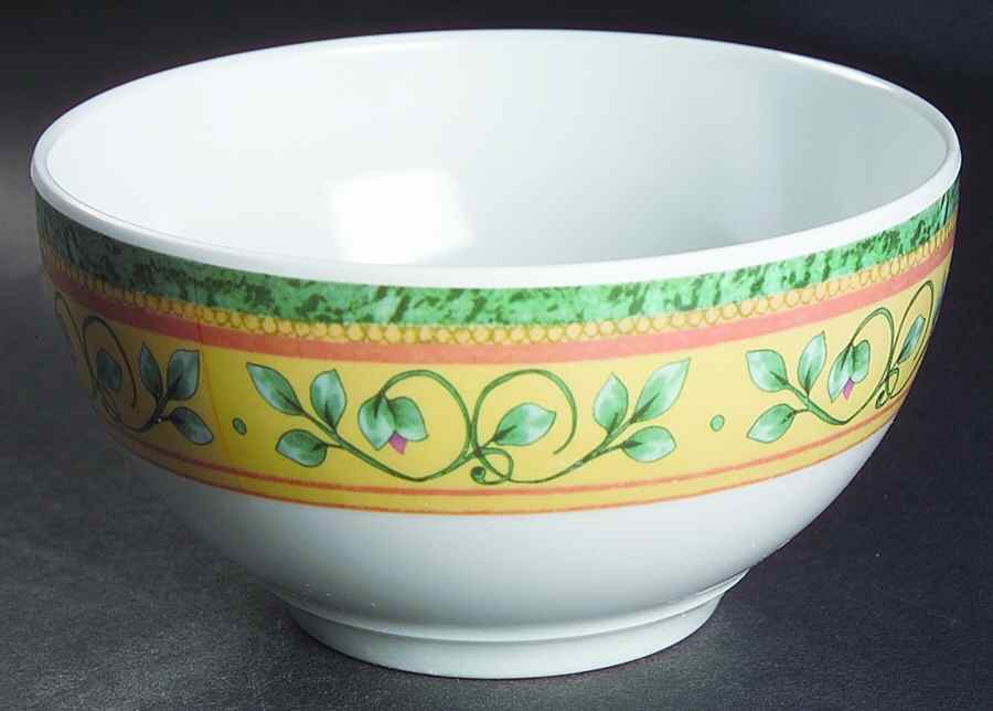 French Quarter (Stoneware) Melamine Soup/Cereal Bowl by Pfaltzgraff-1