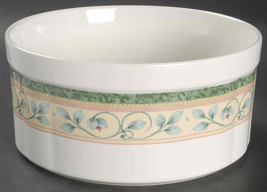French Quarter (Stoneware) 8" Souffle by Pfaltzgraff-1