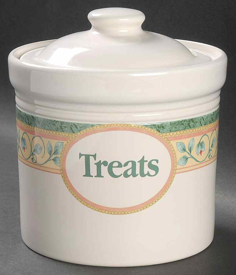 French Quarter (Stoneware) Treat Jar & Lid by Pfaltzgraff-1