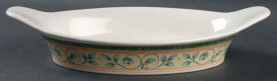 French Quarter (Stoneware) 11" Augratin by Pfaltzgraff-1