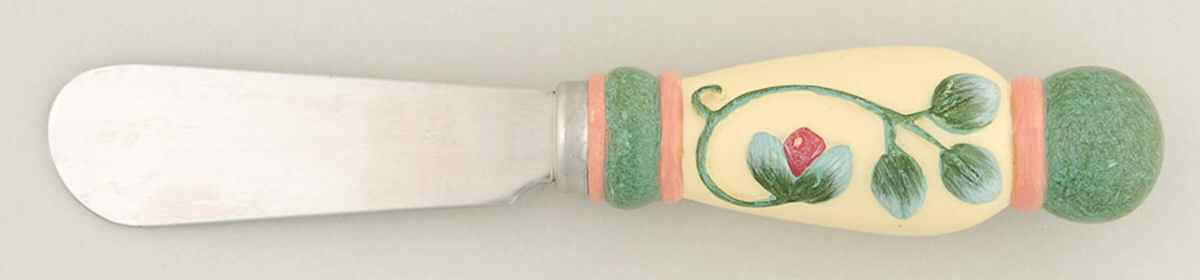 French Quarter (Stoneware) Spreader with Resin Handle by Pfaltzgraff-1