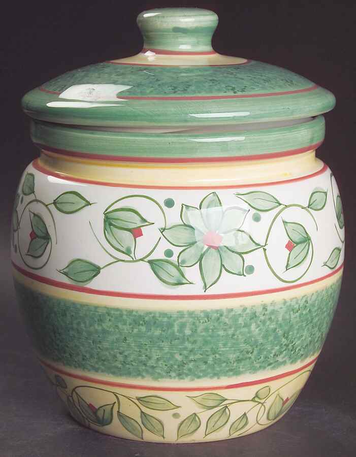 French Quarter (Stoneware) Small Canister & Lid by Pfaltzgraff-1