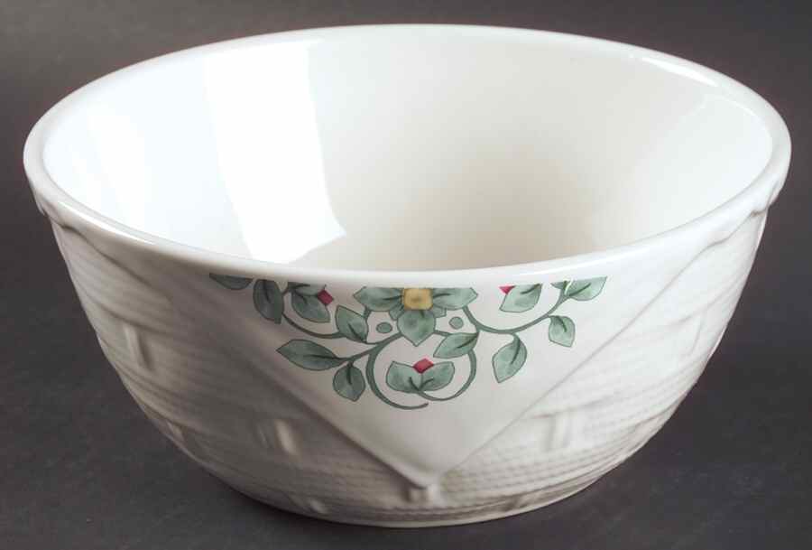 French Quarter (Stoneware) Basket Bowl by Pfaltzgraff-1