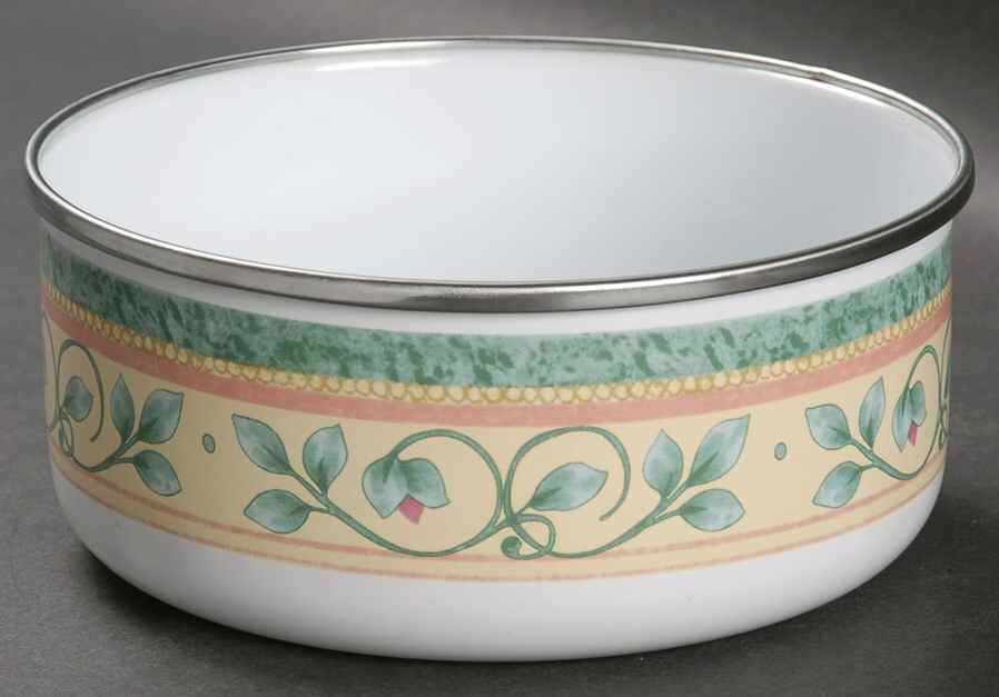 French Quarter (Stoneware) 5 3/4" Metal Bowl by Pfaltzgraff-1
