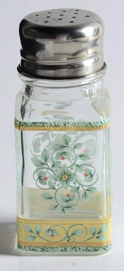 French Quarter (Stoneware) Glassware Pepper Shaker & Lid by Pfaltzgraff-1