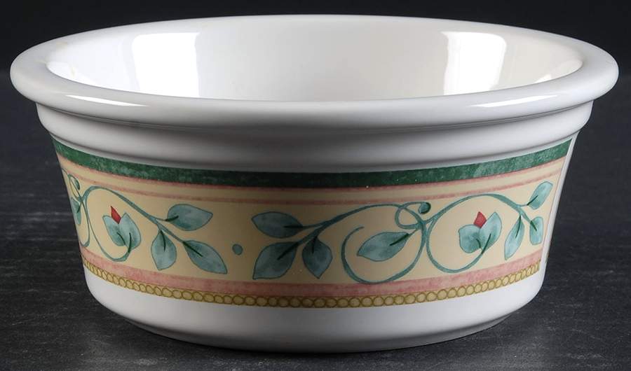 French Quarter (Stoneware) Dip/Salsa Crock by Pfaltzgraff-1