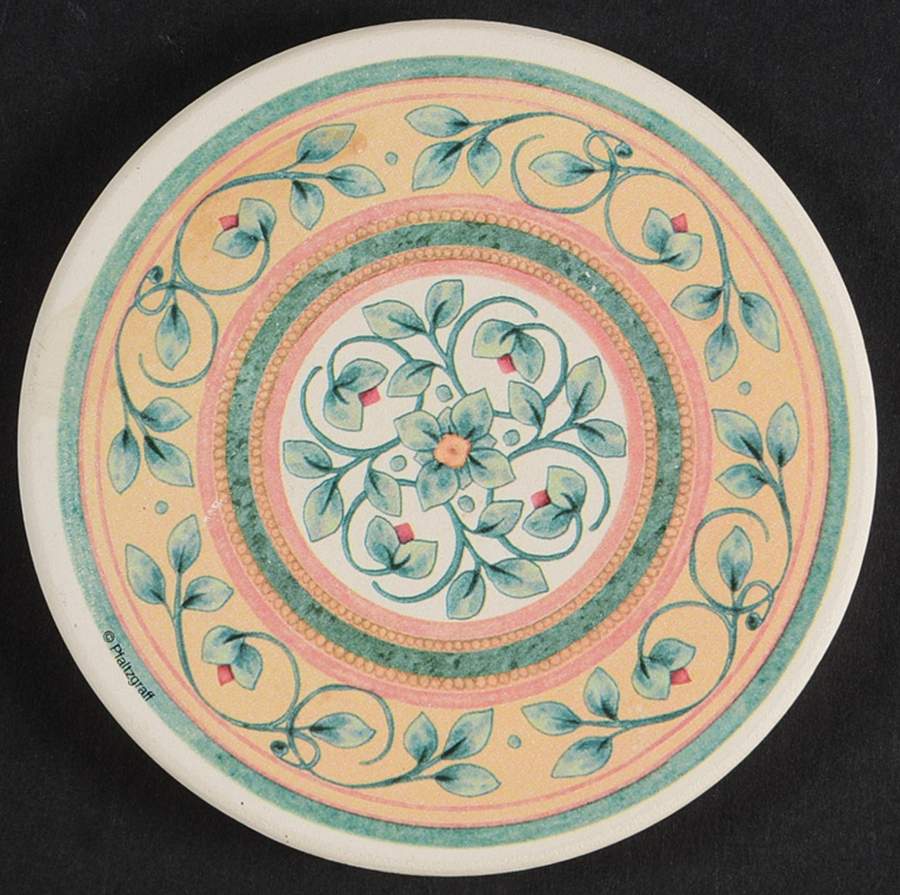 French Quarter (Stoneware) Stone/Thirsty Coaster by Pfaltzgraff-1