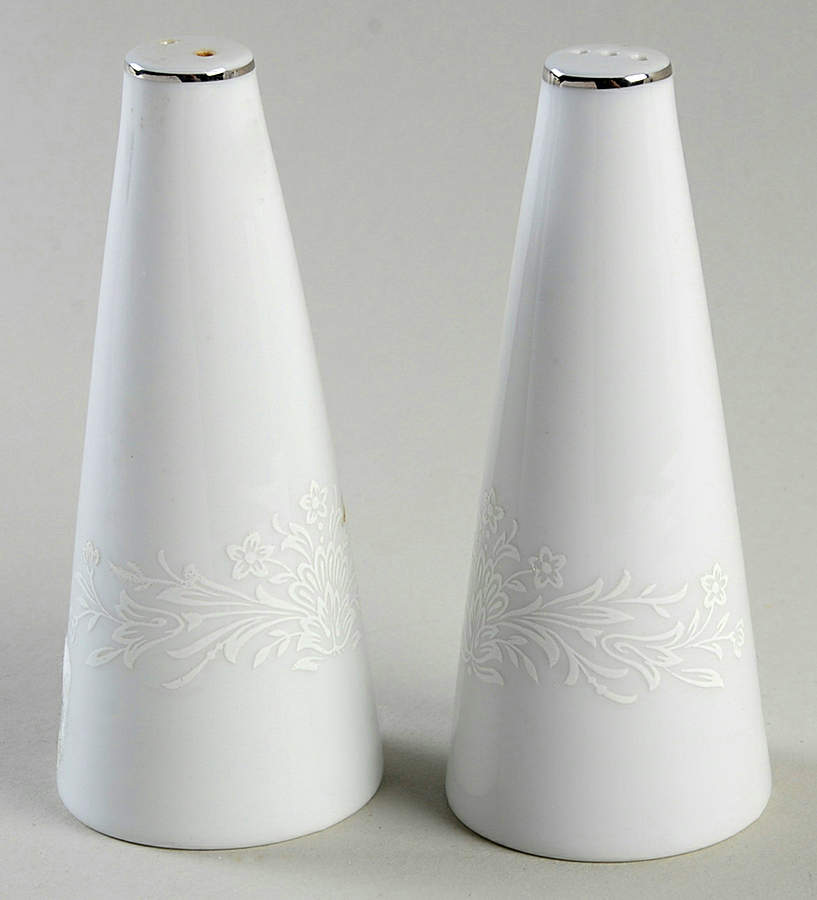 White Lace Salt & Pepper Set by Parkleigh-1