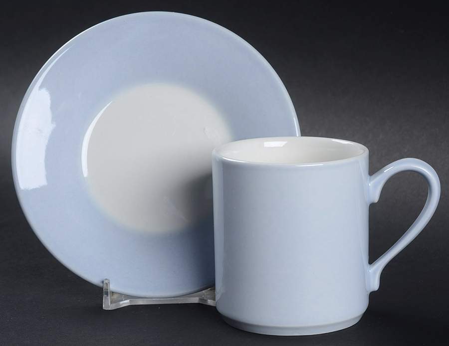 Seasons Colors Lilac Flat Demitasse Cup & Saucer Set by Portmeirion-1