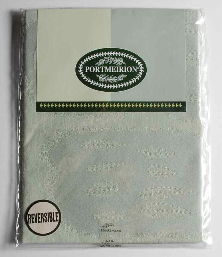 Seasons Colors Beige 36" Square Tablecloth by Portmeirion-1