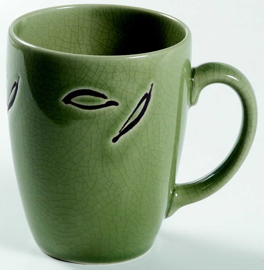 Bamboo Mug by Pottery Barn China-1