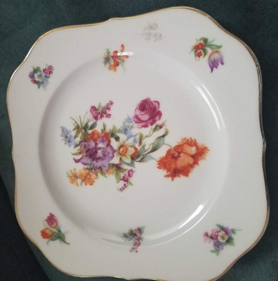 PUN50 Square Salad Plate by Porcelain Union-1