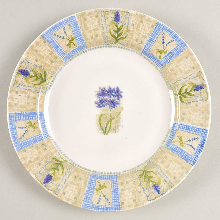 Hydrangea Salad Plate by Pier 1-1