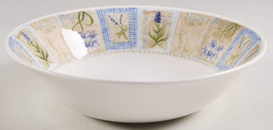 Hydrangea 9" Round Vegetable Bowl by Pier 1-1