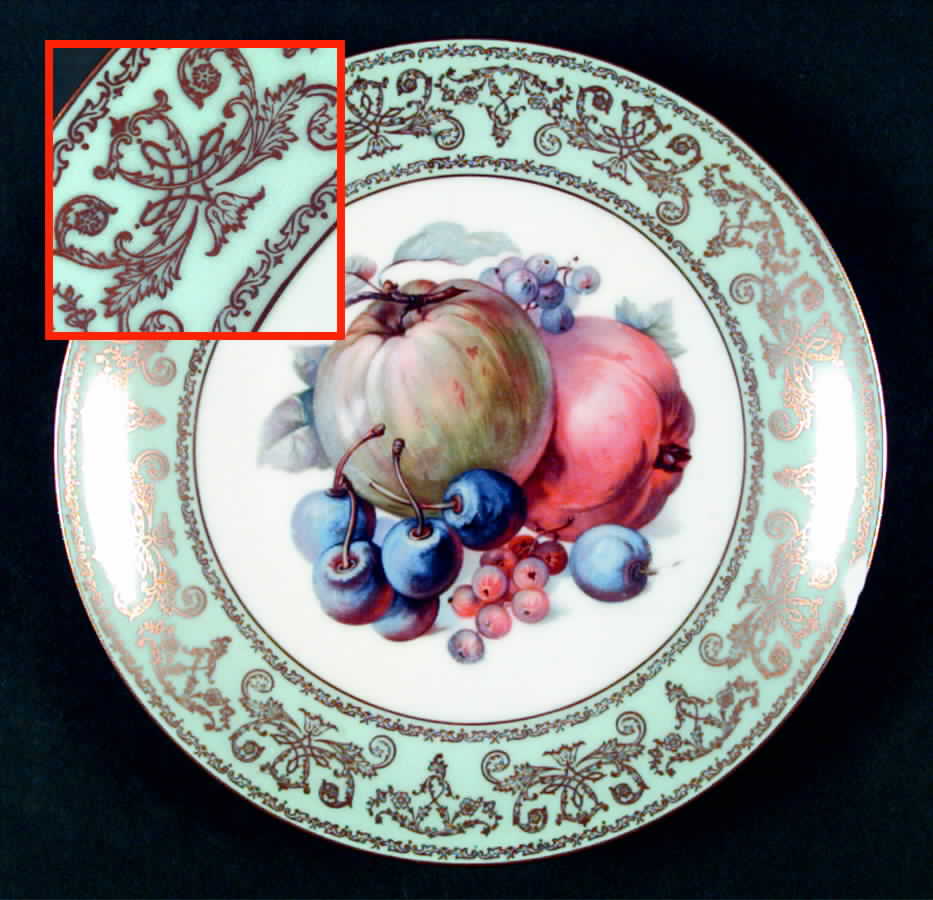PUL6 Dessert/Pie Plate by Pfeiffer & Lowenstein-1