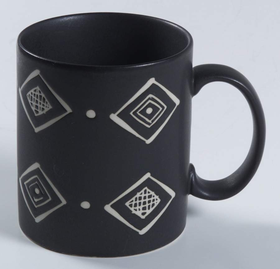 Bongo (Black) Mug by Pottery Barn China-1