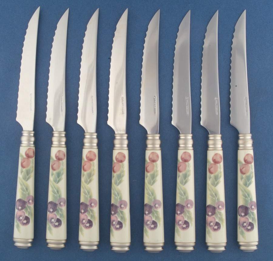 Jamberry (Set of 8) Individual Steak Knives by Pfaltzgraff-1