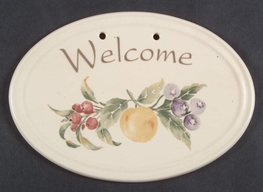 Jamberry "Welcome" Wall Plaque by Pfaltzgraff-1