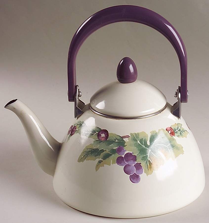 Jamberry Metal Kettle & Lid by Pfaltzgraff-1