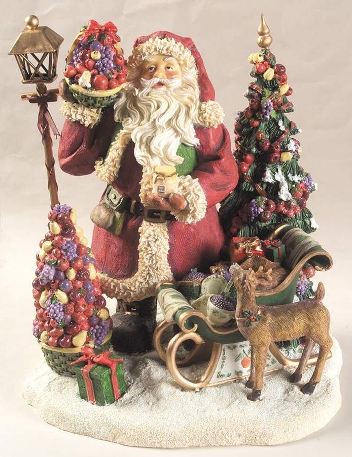 Jamberry Santa Claus Figurine by Pfaltzgraff-1