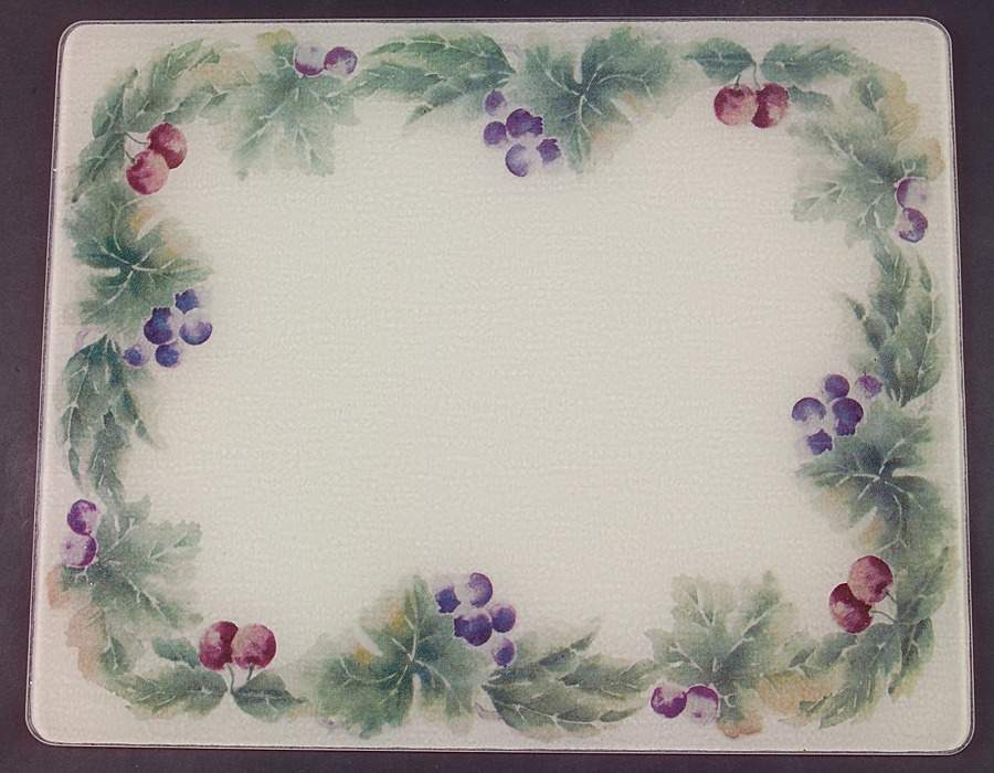 Jamberry Rectangular Glassware Cutting Board by Pfaltzgraff-1