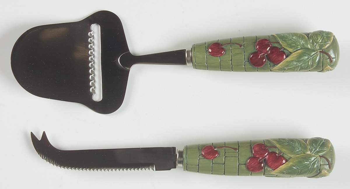 Jamberry Cheese Plane & Knife Box Set by Pfaltzgraff-1