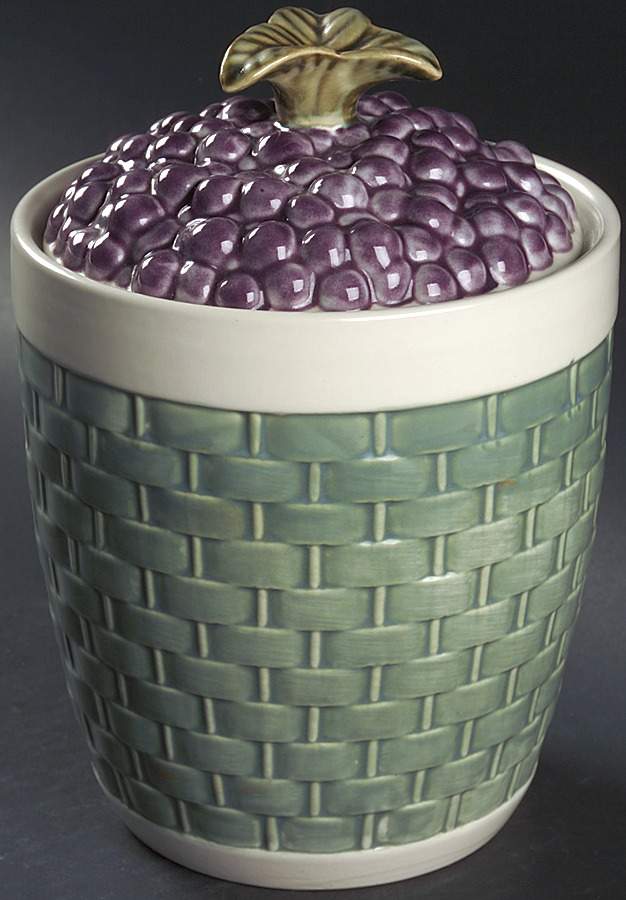 Jamberry Small Canister & Lid by Pfaltzgraff-1