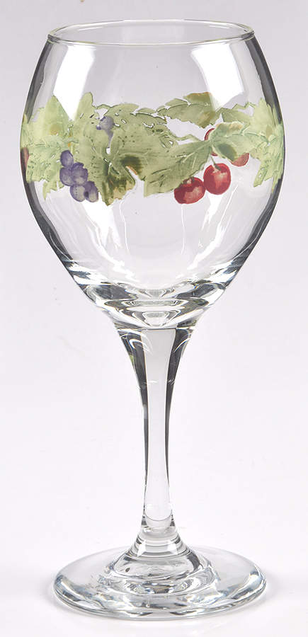 Jamberry 10 Oz Glassware Wine Goblet by Pfaltzgraff-1