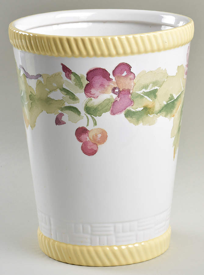 Jamberry China Waste Basket by Pfaltzgraff-1