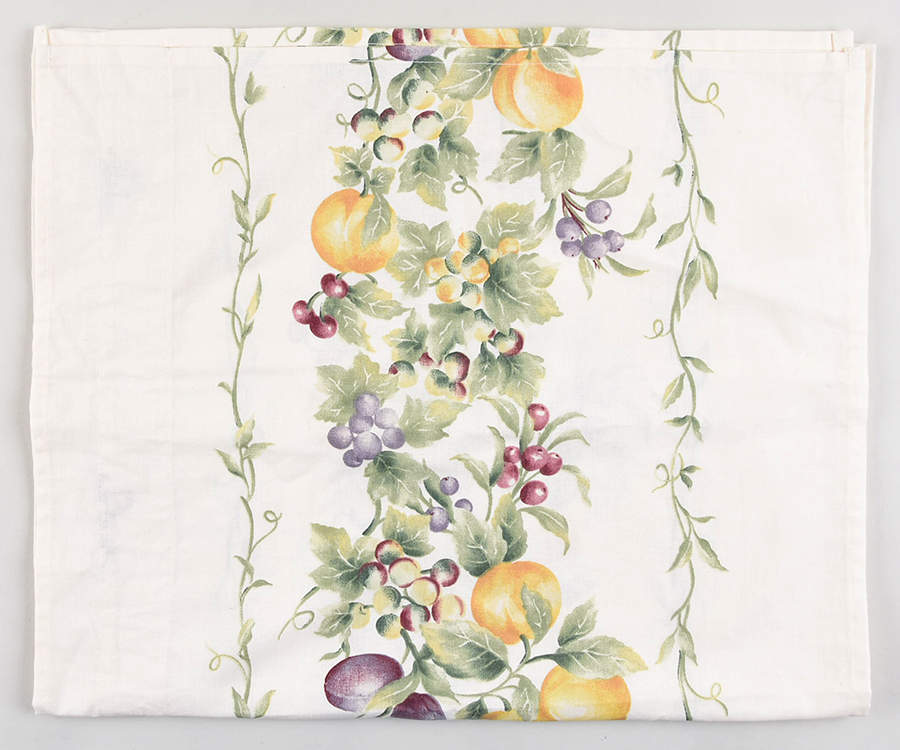 Jamberry 62" X 18" Valance Curtain by Pfaltzgraff-1