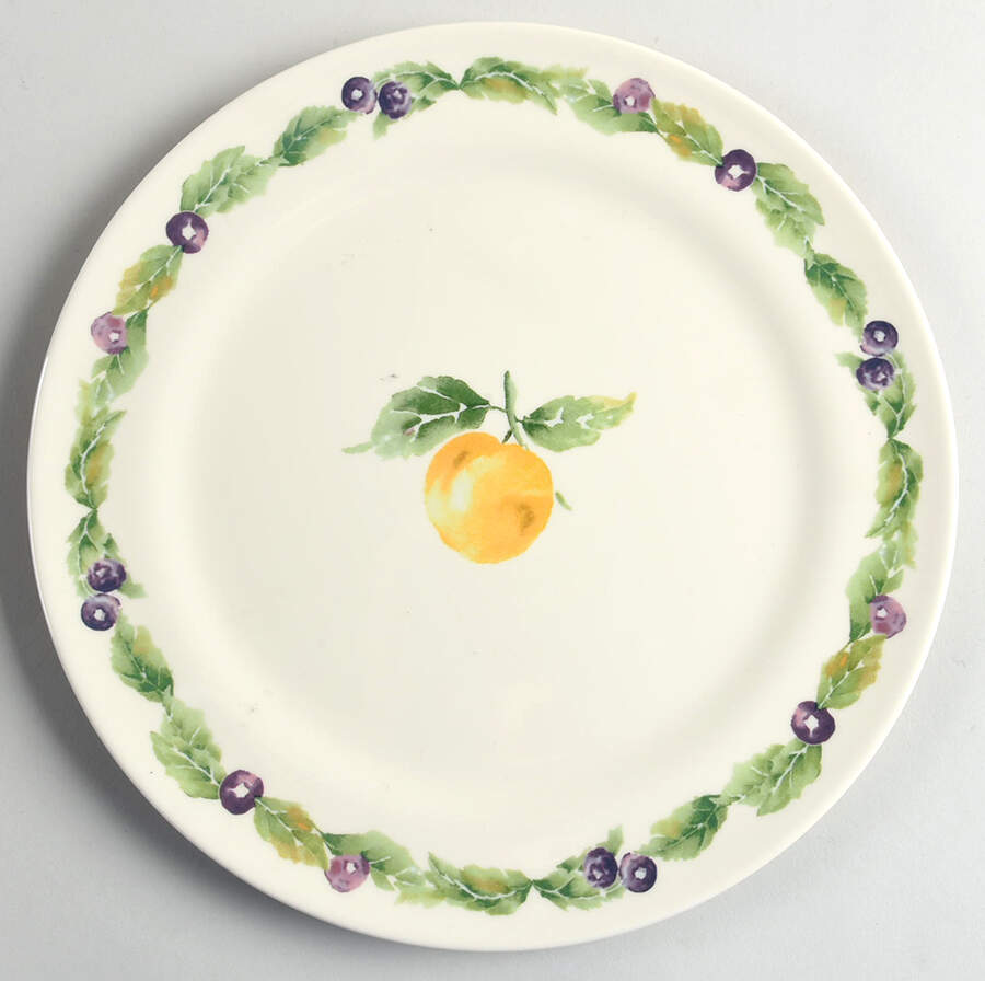 Jamberry Plastic Cake Plate by Pfaltzgraff-1