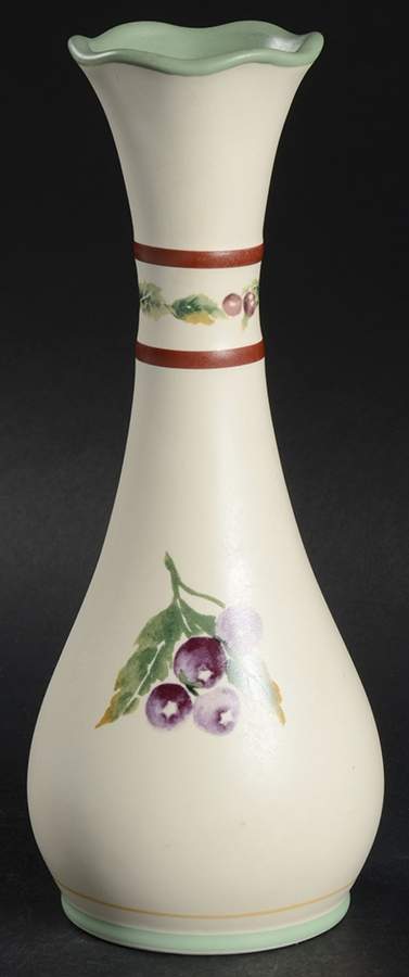 Jamberry 8" Bud Vase by Pfaltzgraff-1