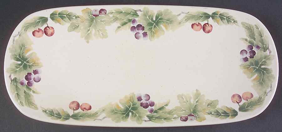 Jamberry 16" Rectangular Serving Platter by Pfaltzgraff-1