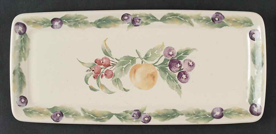 Jamberry Rectangular Tray 11" by Pfaltzgraff-1